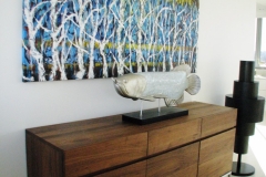 English Bay-apartment-contemporary-modern-dresser-commissioned art-oil painting