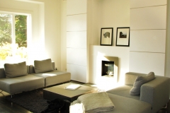 W 22nd Ave- fireplace-contemporary-modern-sliding custom white barn doors-fireplace (2)